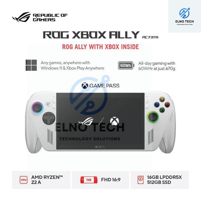 Jual ASUS ROG XBOX ALLY (2025) RC73YA-Z2AA30A6W AMD RYZEN Z2 A 16GB ...