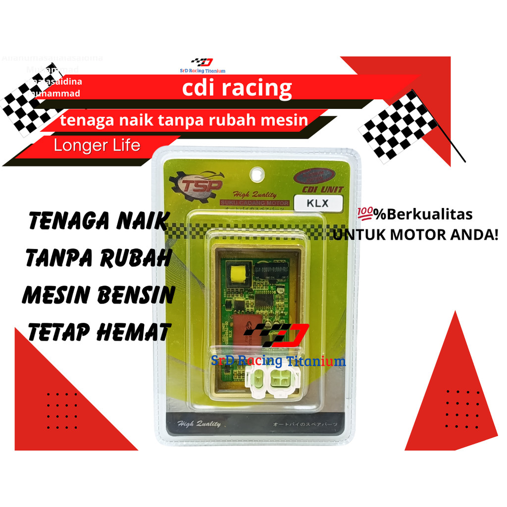 Jual PROMO TOKO!!! CDI RACING KLX 150 NO LIMIT SETARA BRT GARANSI CDI ...