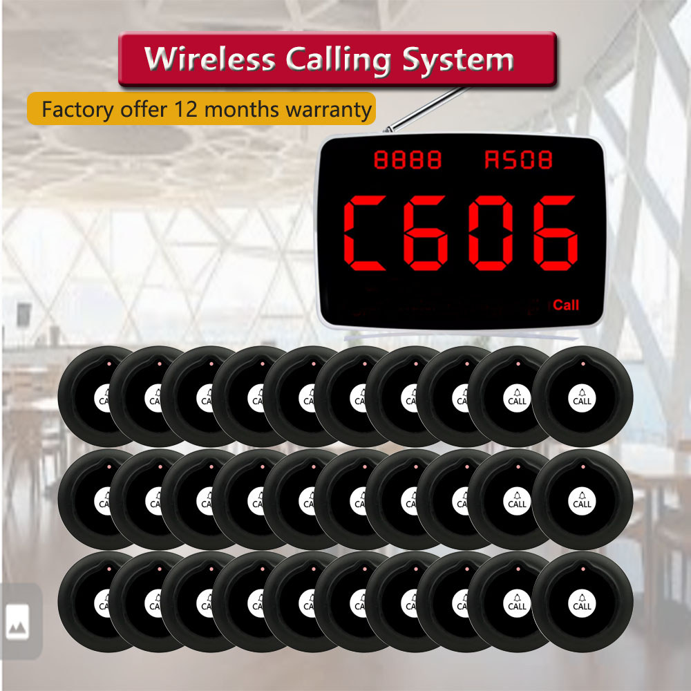 Jual QWICALL 30 Call Buttons Transmitter 1 splay Monitor Receiver for ...