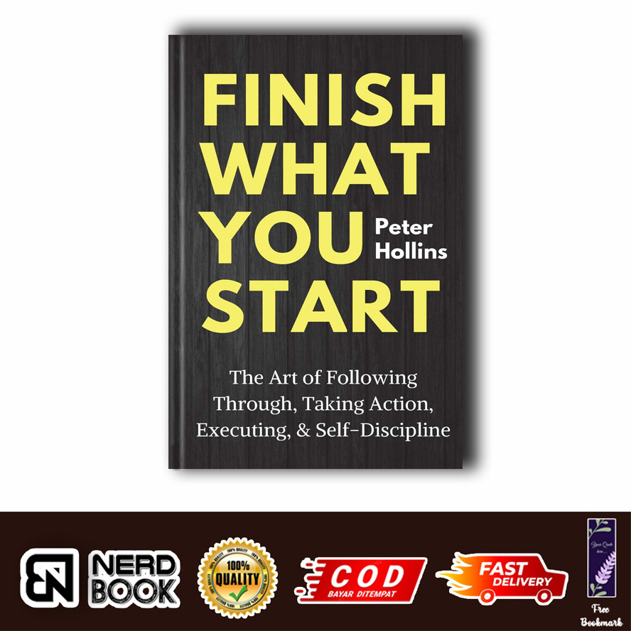 Jual Finish What You Start by Peter Hollins (English Version) | Shopee ...