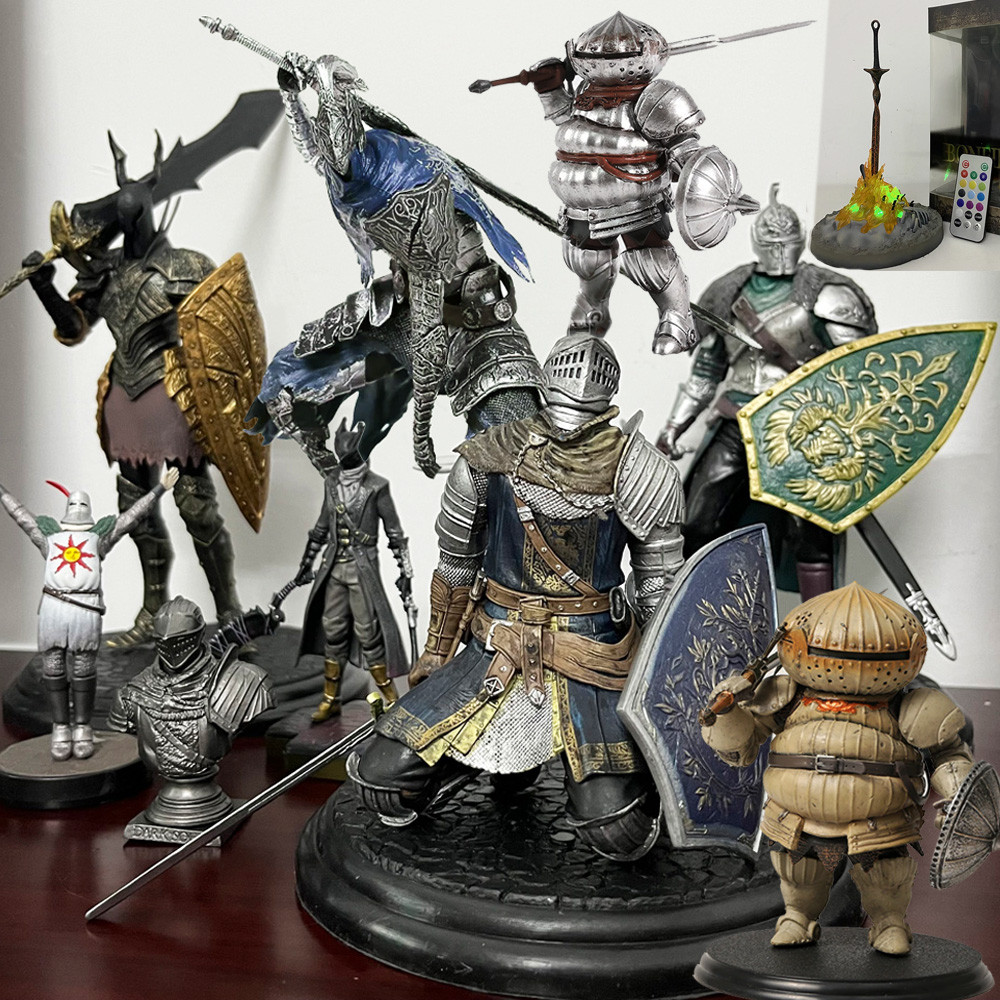 Jual Dark Souls Figure Siegmeyer Black Knight Faraam Artorias Bonfire ...