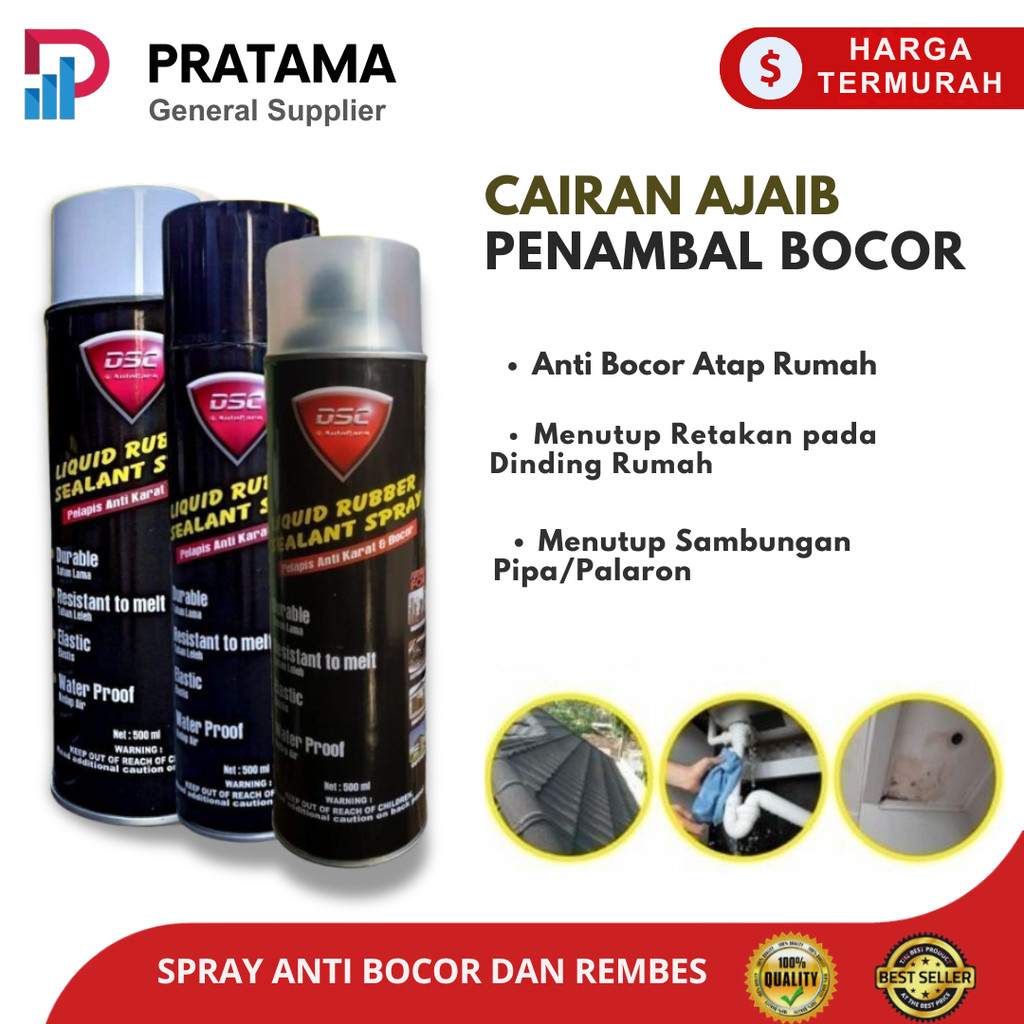 Jual Spray Anti Bocor Semprot Waterproof Sealant Spray Ajaib Waterproof ...