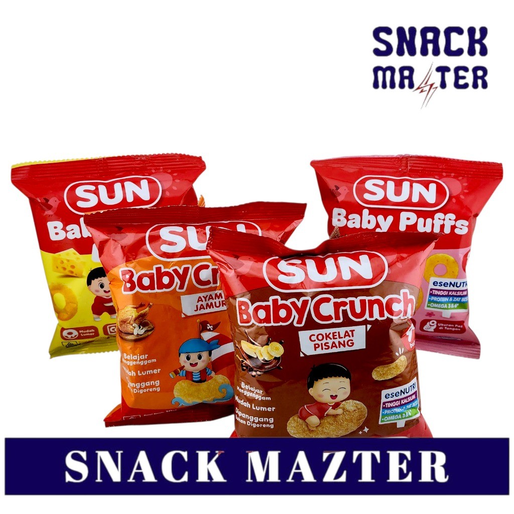 Jual Sun Baby Puff dan Baby Crunch - Netto 10gr | Shopee Indonesia