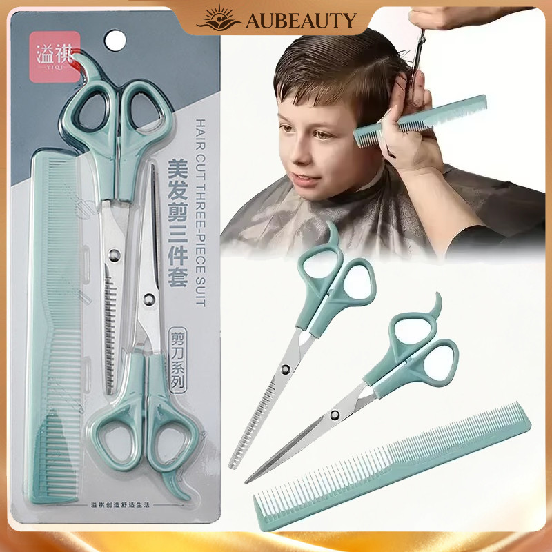 Jual Aubeauty 3pcs/set Gunting Rambut - Cocok untuk Menipiskan dan ...