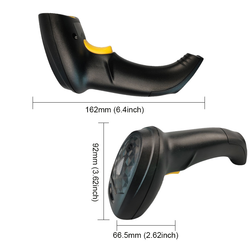 Jual Wireless Barcode Scanner Bluetooth Code Reader 1D2D QR Bar Code ...