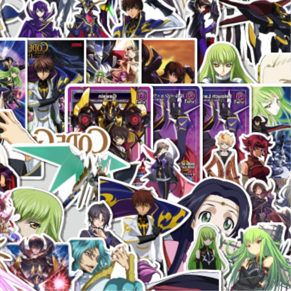Jual Stiker Cutting Pack Stiker Code Geass Isi 100Pcs Series Aesthetic ...