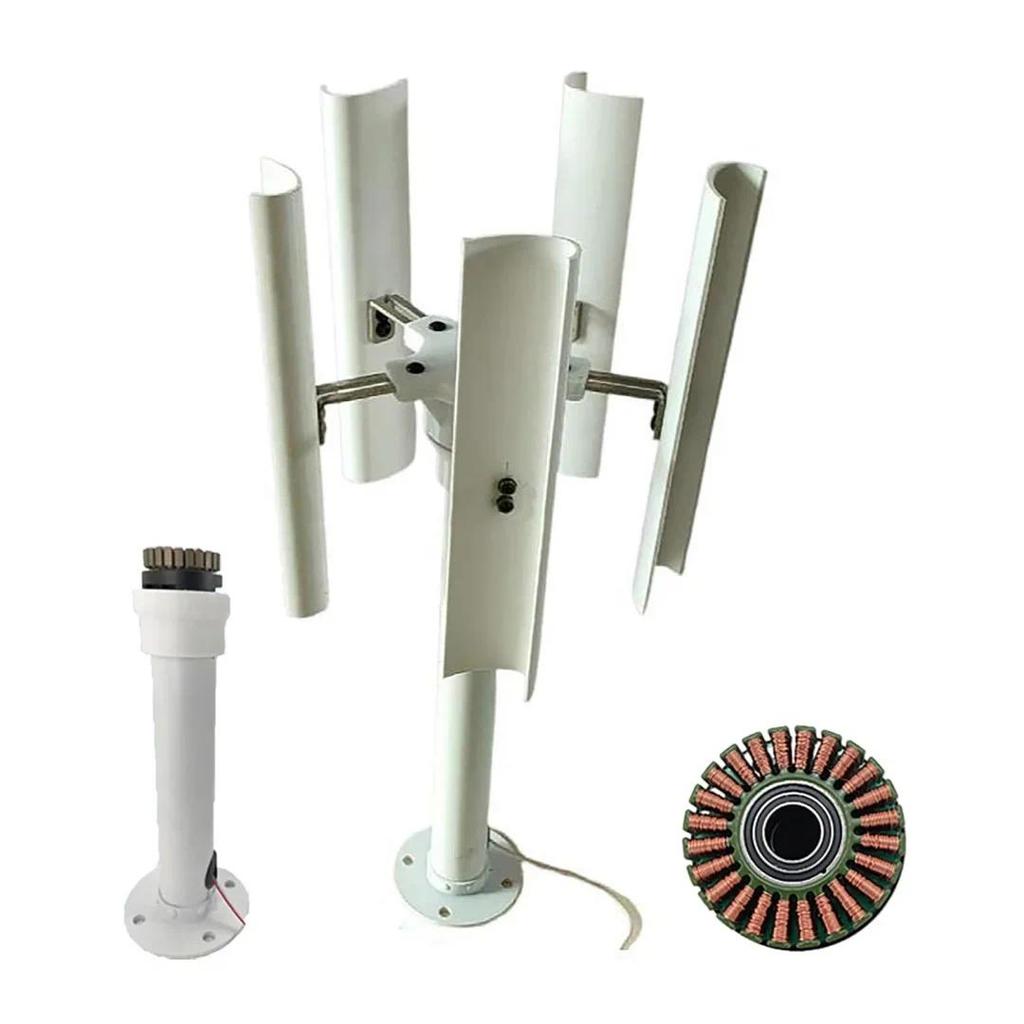 Jual BB1-35W DIY Vertical Axis Wind Turbine Model Wind Power Generator ...
