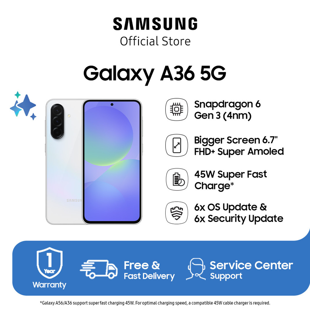 Samsung Galaxy A36 5G - Awesome White