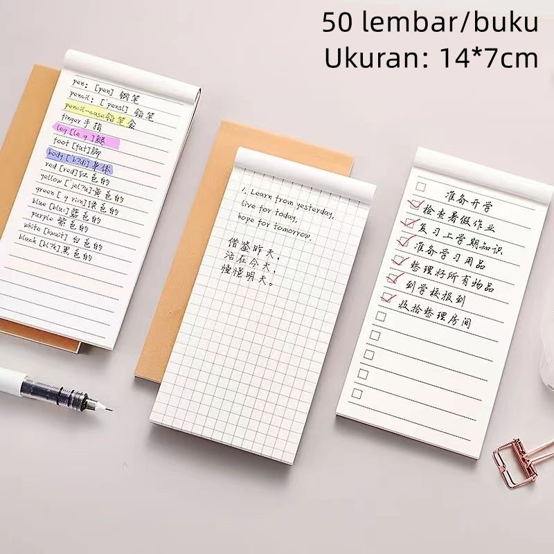 Jual Catatan Portabel Mini Notepad/Notebook Kecil Kantor Sekolah/Buku ...