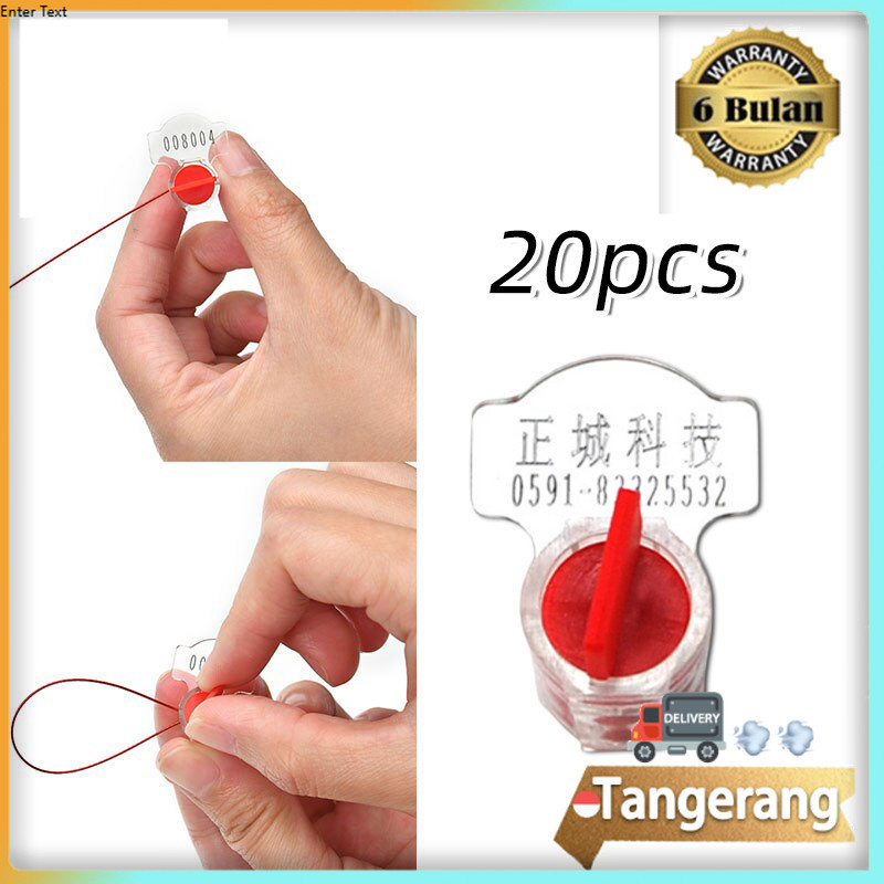 Jual 20PCS Segel PLN / Segel Meteran Kwh PLN / Segel Meteran Air ...