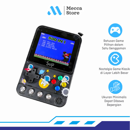 Jual Retro Portable Handheld Console 500 Game 2.8 Inch 128MB RAM ...