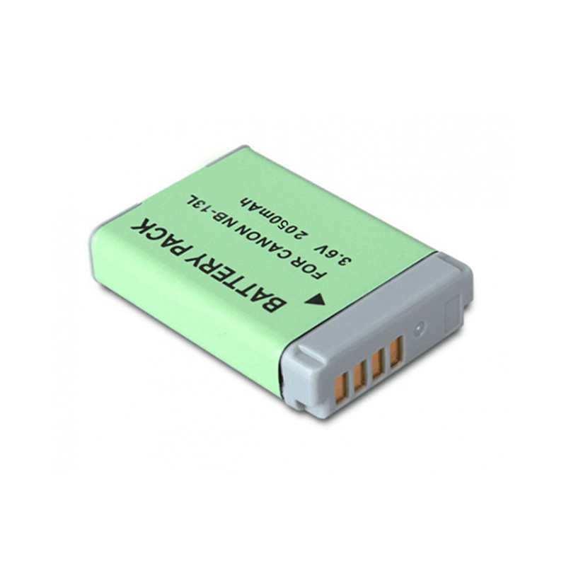 Batteria NB-13L Ricaricabile Li-ion 1250 MAh 3,6V – Compatibile Canon SX720 HS, G7X Mark III, G9X - 2