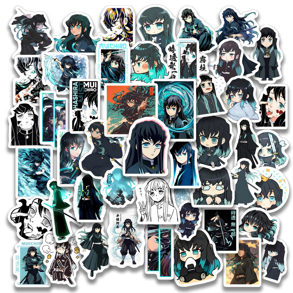 Jual STIKER MUICHIRO TOKITO DEMON SLAYER ISI 50 PCS PER PACK ST099 ...
