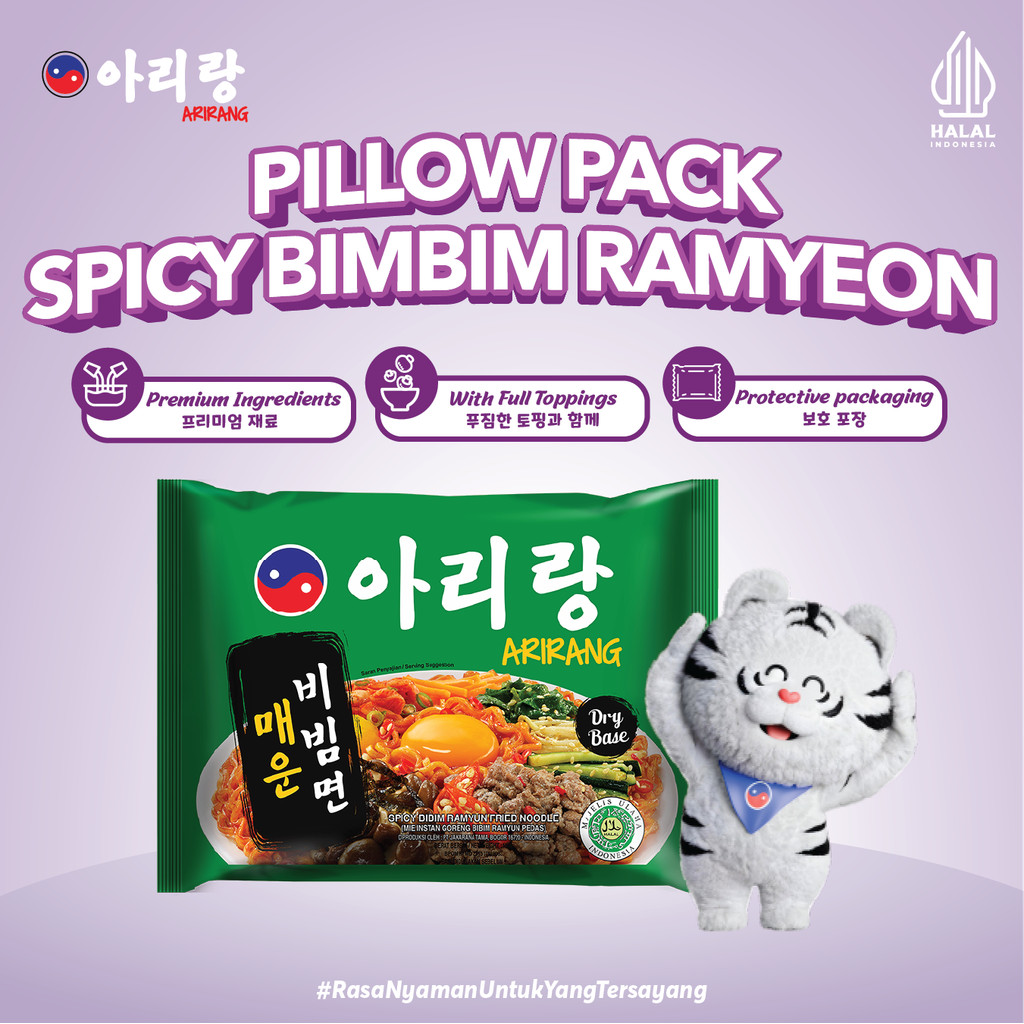 Jual Arirang Mie Instan Goreng Rasa Bibim Ramyun 135g (AR62) | Shopee ...
