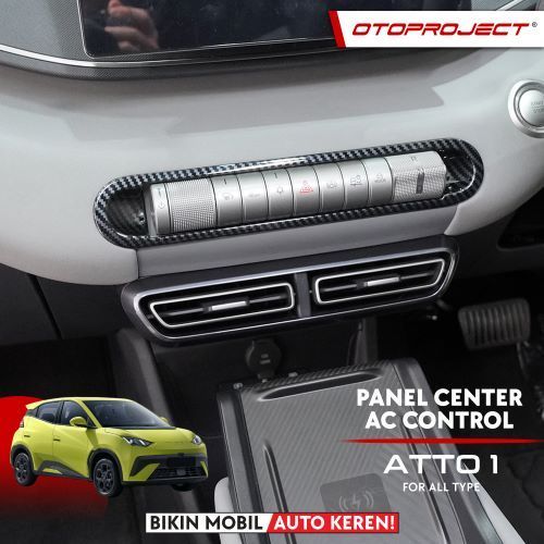 Jual Otoproject - Panel Control Ac BYD Atto 1 | Cover AC Mobil BYD Atto ...