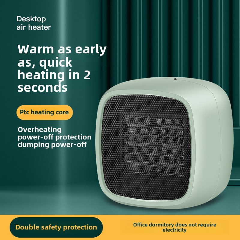 Jual New Electric Space Heater Desktop Heater with Overheat Protection ...
