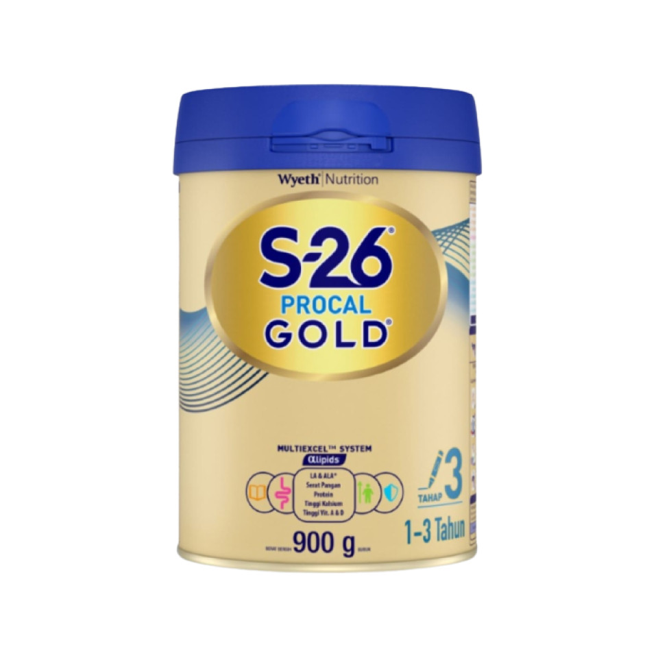 Jual Procal Gold S-26 Susu Anak Tahap 3 Kaleng 900 gr | Shopee Indonesia