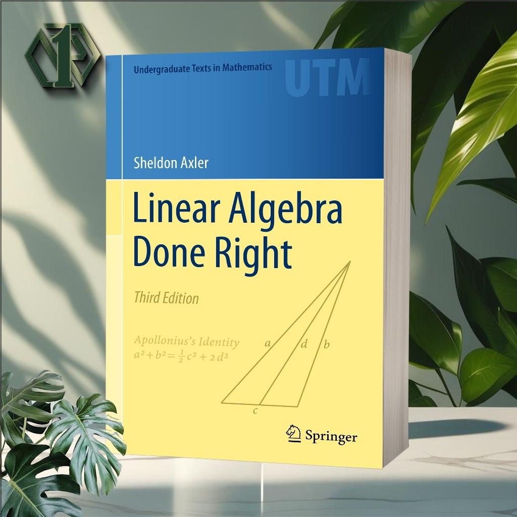 Jual Linear Algebra Done Right (3rd Edition) by Sheldon Axler ...