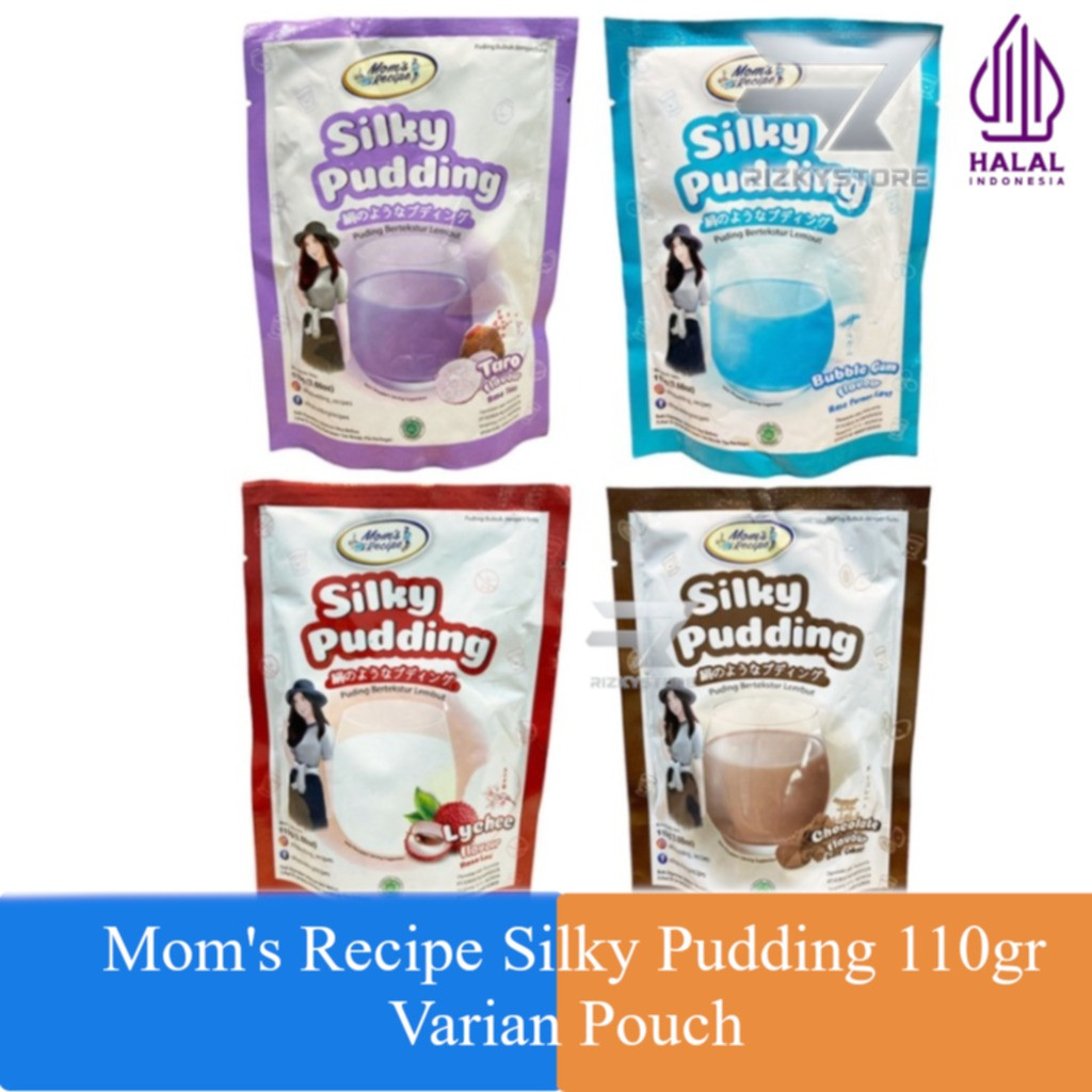 Jual MOM'S RECIPE SILKY PUDDING ALL VARIAN KEMASAN POUCH 110gr | Shopee ...