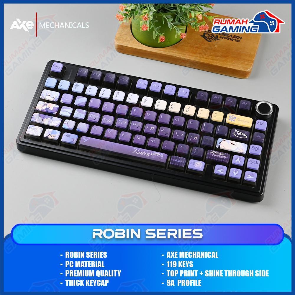 Jual KEYCAP - KEYCAPS - SA PROFILE - ROBIN SERIES - PC MATERIAL DYE SUB ...