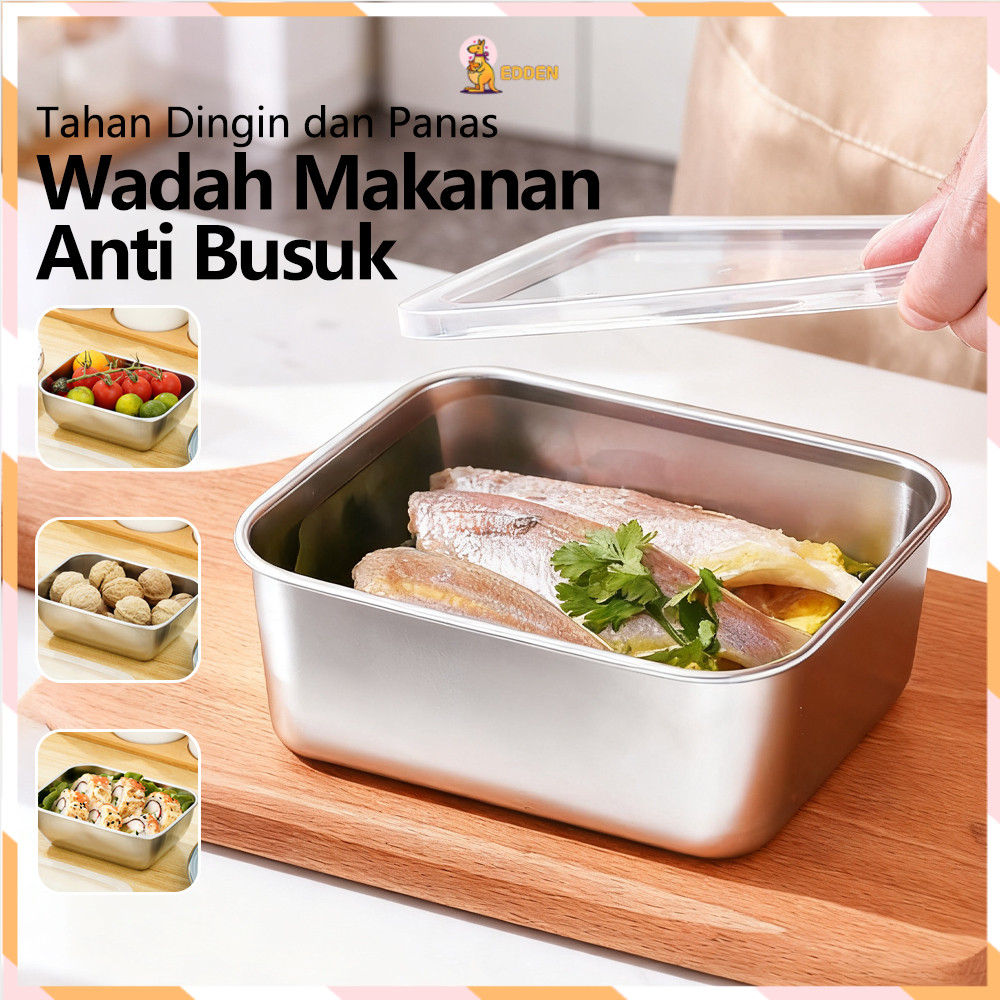 Jual Edden Food Container Wadah Sayur Kotak Mini Food Storage ...