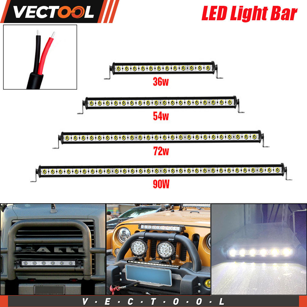 Jual Lampu LED strip mobil Lampu strip aluminium satu baris Lampu sorot ...