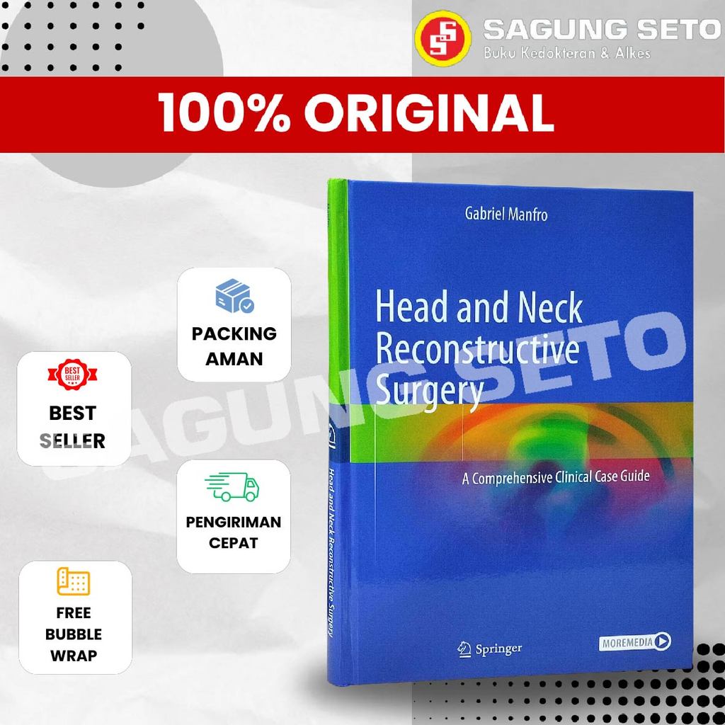 Jual BUKU HEAD AND NECK RECONSTRUCTIVE SURGERY - MANFRO | Shopee Indonesia