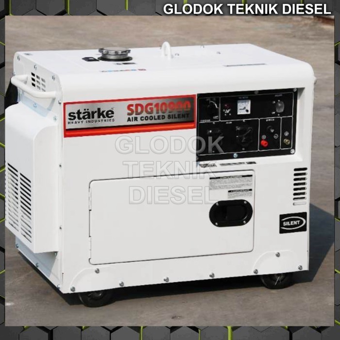 Jual IRH Starke Generator Genset Diesel Silent 6 KVA 6500 Watt Solar ...