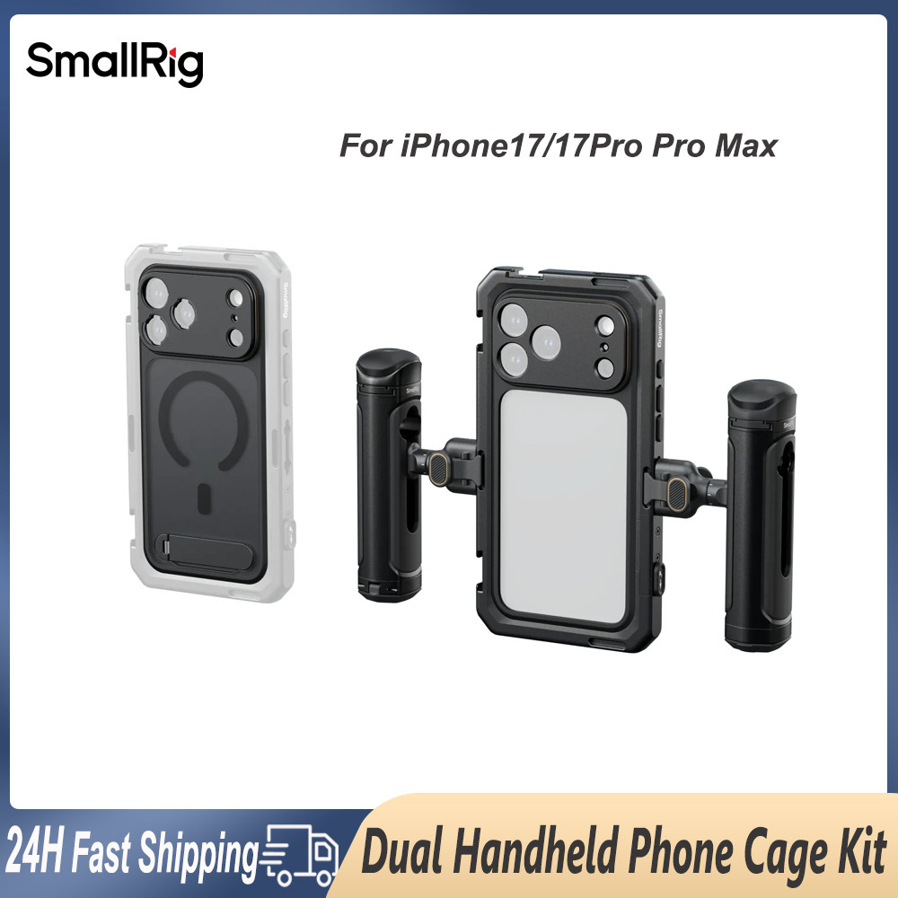 Jual SmallRig 360 Rotatable Dual Handheld Phone Cage Kit Full Cover ...