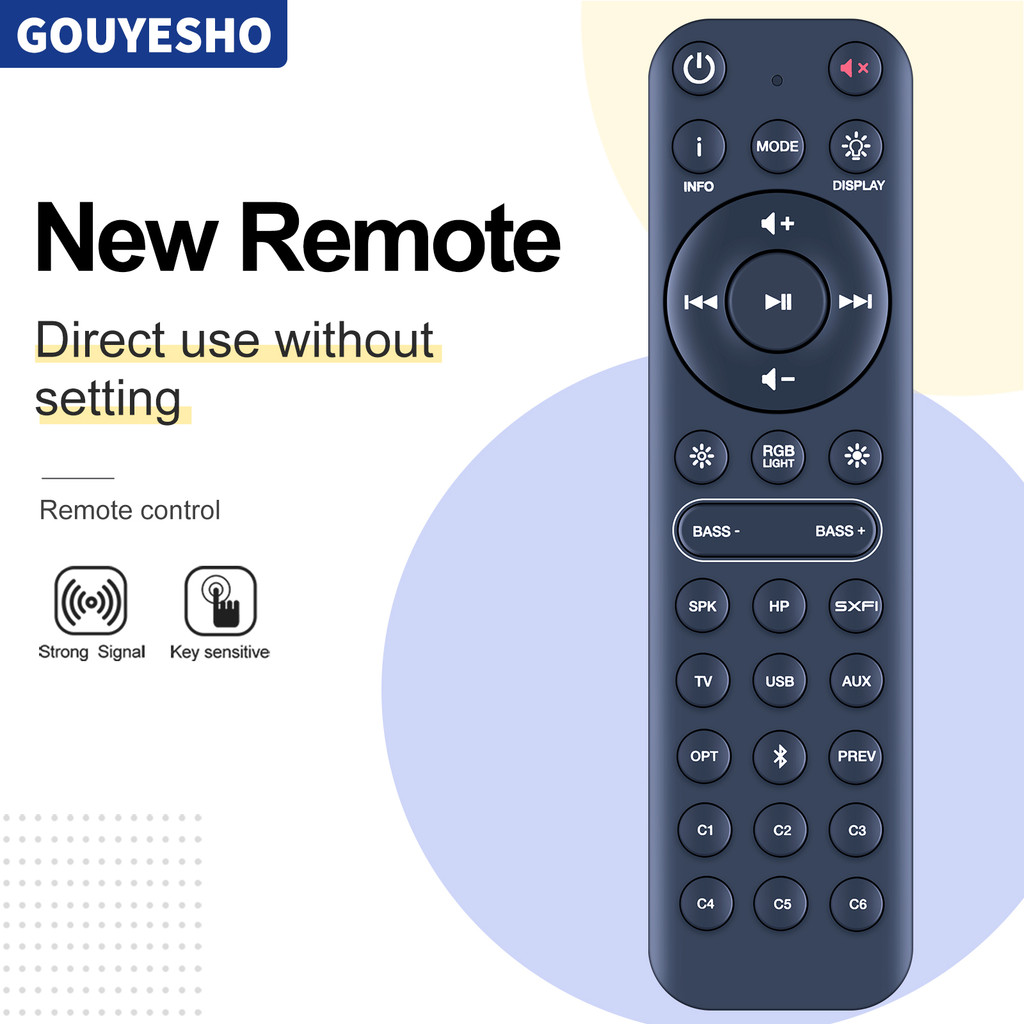 Jual New Remote Control For Creative Sound Blaster Katana V2 V2X Gaming ...