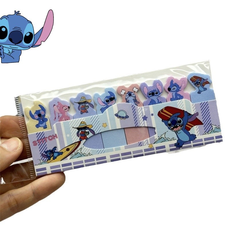 Jual Cute Stitch Series Sticky Note Paper Student Message Sticker ...