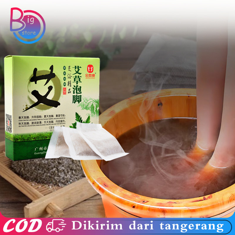 Jual Isi 20 Bubuk Rendam Kaki 6 Gram Ramuan Herbal Rendam Kaki Foot Spa ...