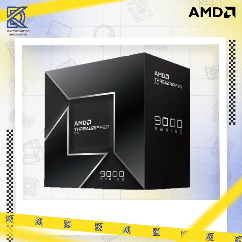 Jual AMD RYZEN THREADRIPPER PRO 9965WX (sTR5, 24 Cores, 48 Threads ...