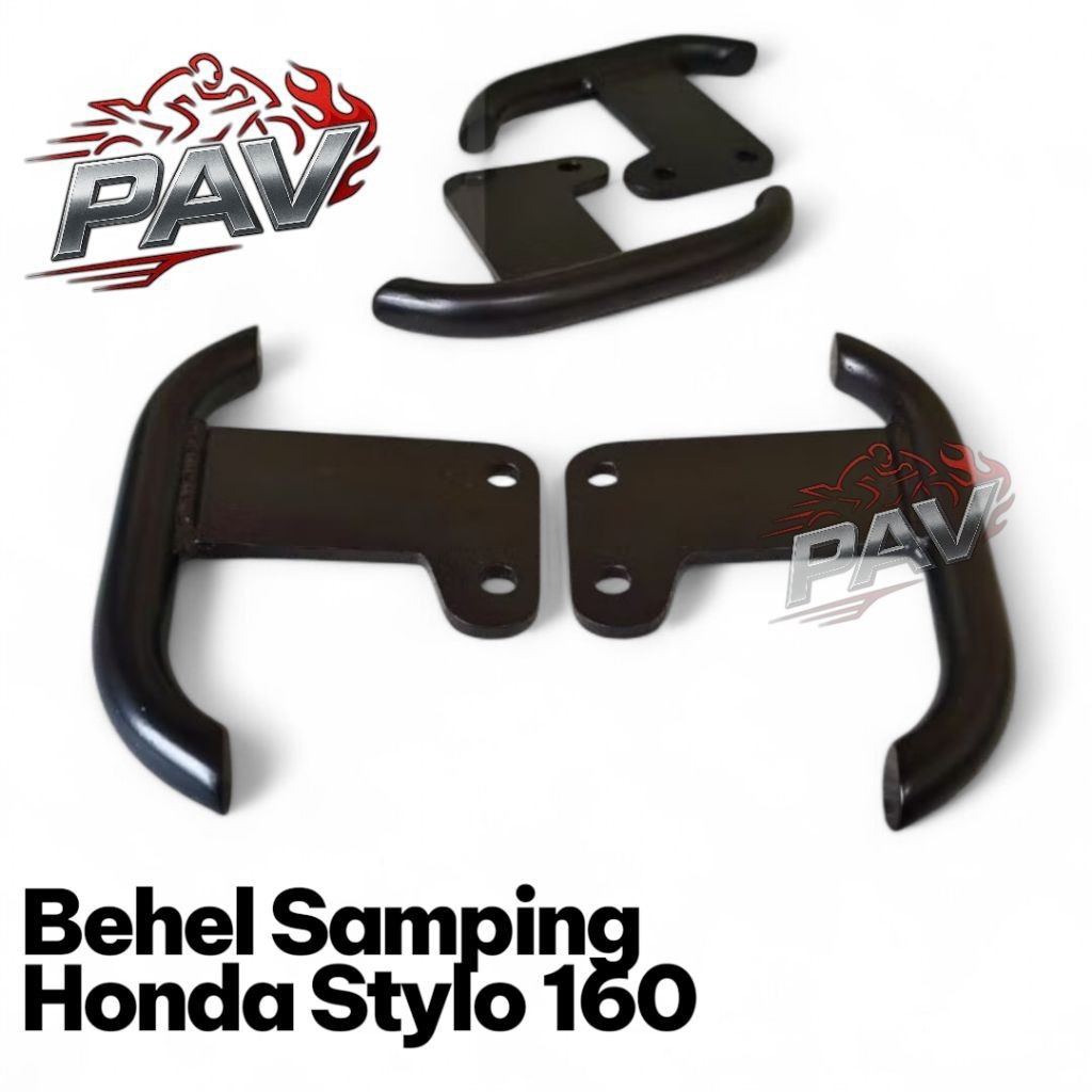 Jual Behel Honda Stylo 160 Hitam Tampilan Vespa Pemasangan Mudah ...