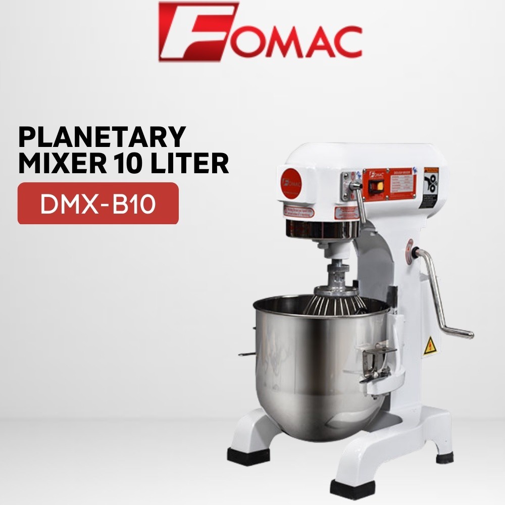 Jual Mesin Pengaduk Adonan Roti Fomac DMX-B10 Planetary Mixer 10 Liter ...