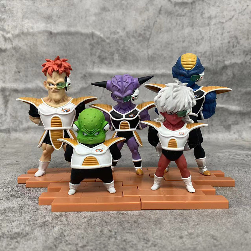 Figurine Dragon Ball Z 21 Cm - Végéta Vs Guldo, Ginyu Force - Neuve
