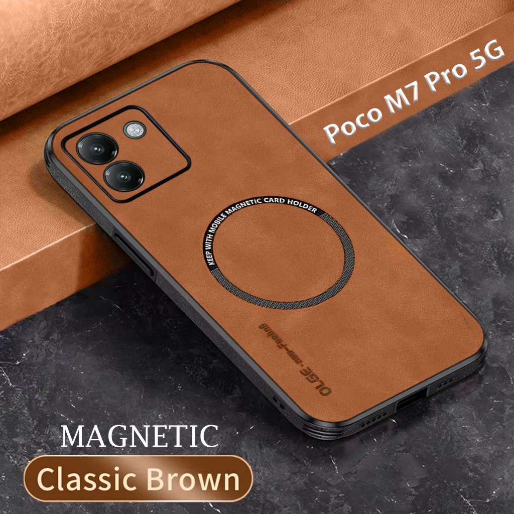 Jual Promo Case For Xiaomi Poco M7 Pro 5G Support Magsafe Wireless ...