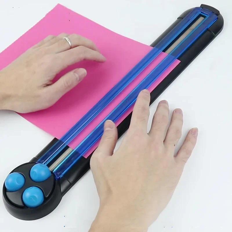 Jual Multifunctional Paper Cutter 3 In 1 Trimmer Straight Line Dotted ...