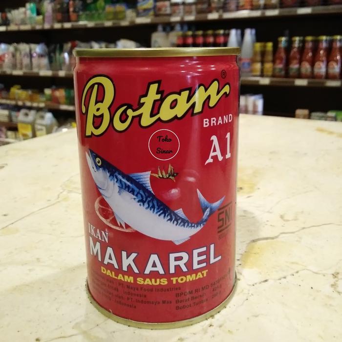 Jual Botan Mackerel Besar/ Ikan Sarden Botan - 425 Gram | Shopee Indonesia