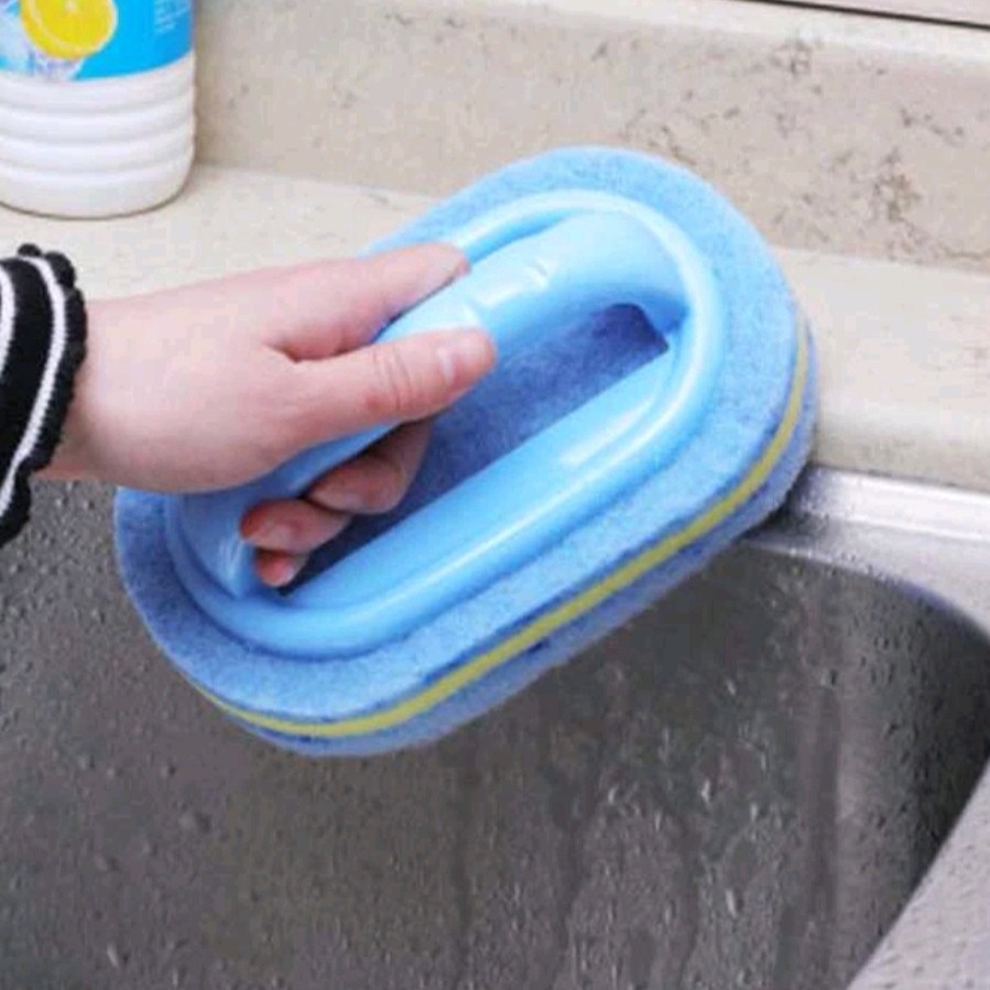 Jual Strongwell Sponge Brush 15cm - Sikat Pembersih Dapur WC | Shopee ...