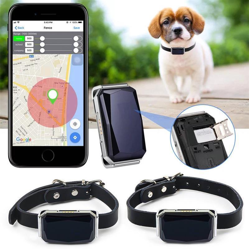 Image showcasing Jual Pet Collar Smart GPS Tracker for Cat Dogs GPS Tracker IP67 ...
