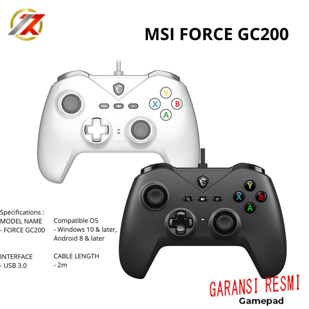Jual MSI FORCE GC200 USB 3.0 - Gaming Controller Gamepad | Shopee Indonesia