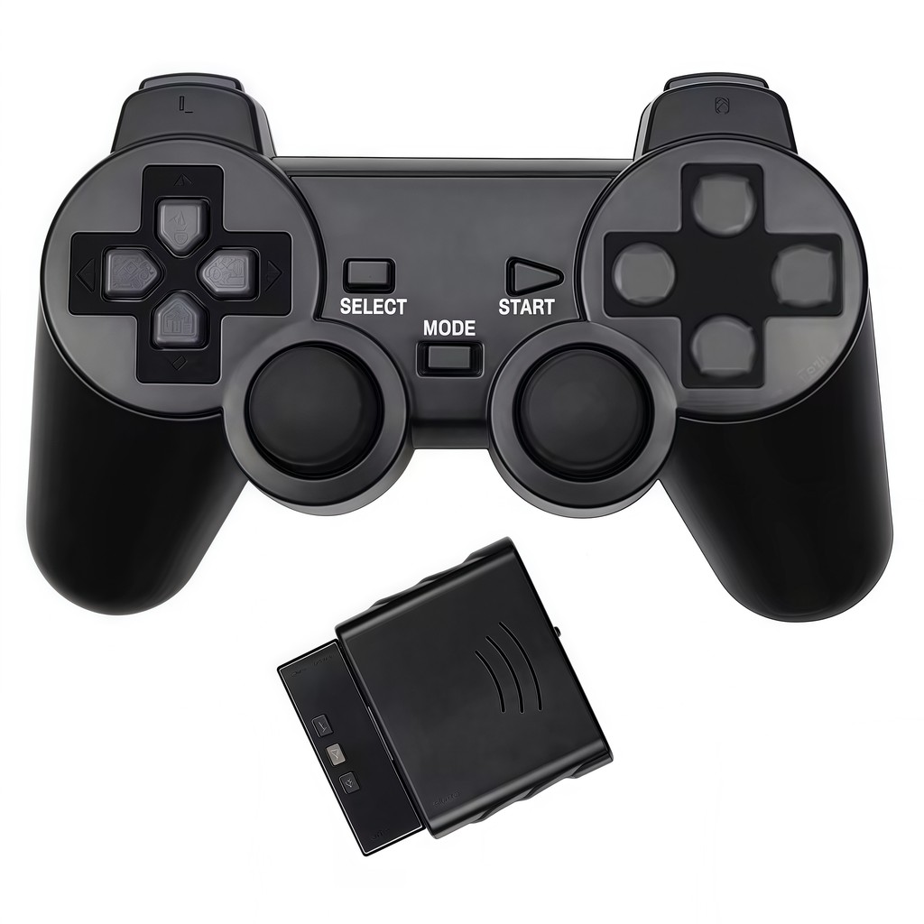 Jual PS2 Controller Wireless Sony Controller For PS2/PS1 Gamepad Dual ...