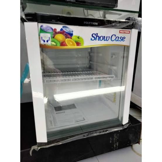 Jual New Kulkas mini Showcase/Display Cooler POLYTRON Low Watt 50Liter ...