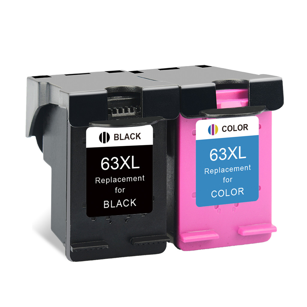 Jual 63XL Replacement Ink Cartridge For HP 63 HP63 XL Compatible ...