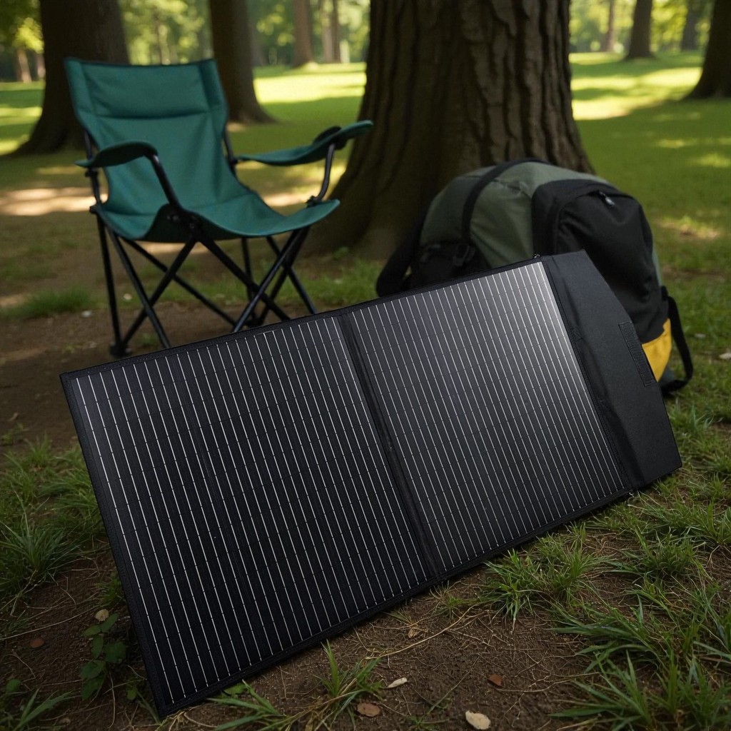 Jual ALLPOWER Panel Surya Solar Panel Foldable Monocrystalline 2 Fold ...
