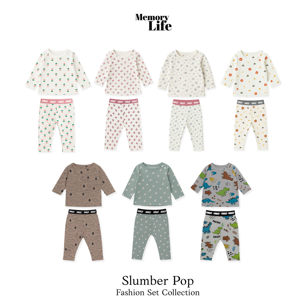 Jual MemoryLife - Slumber Pop Set | Setelan Premium Anak Perempuan dan ...