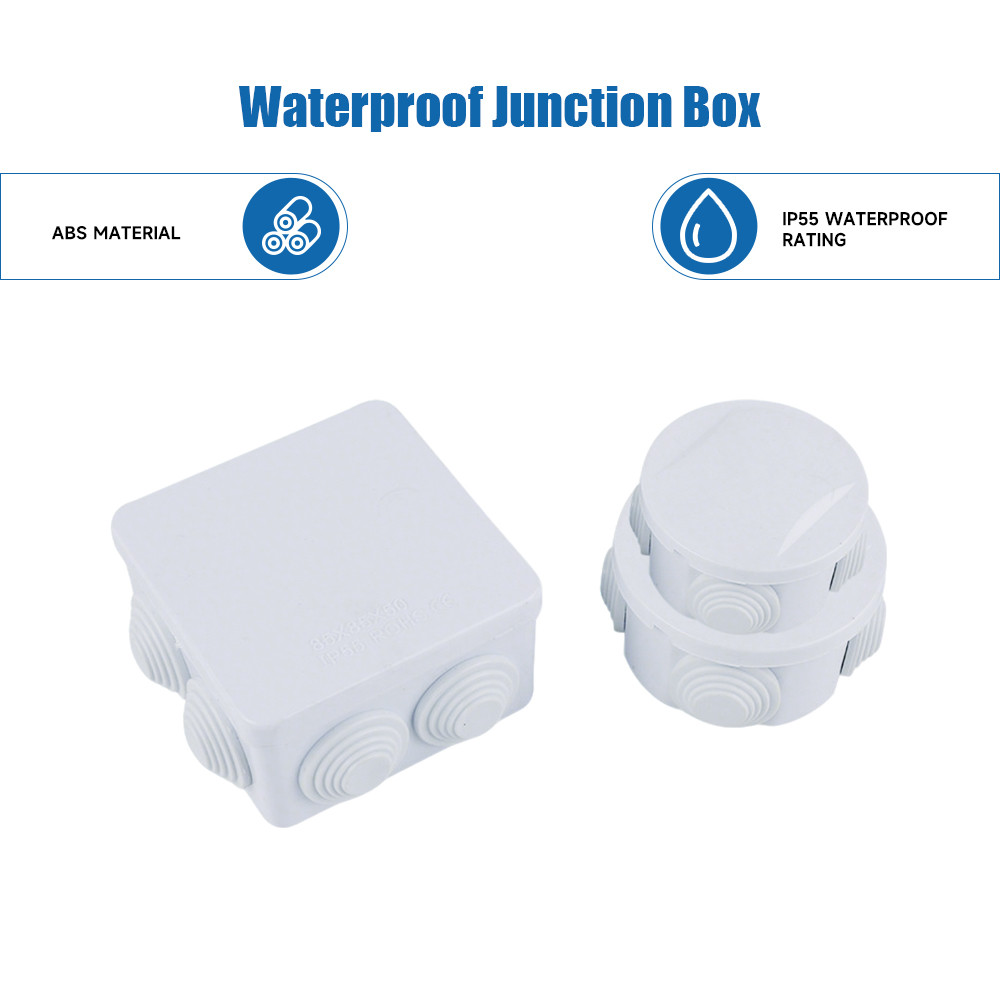 Jual ABS Plastic Electrical Junction Box Y Power Control Case IP55 ...
