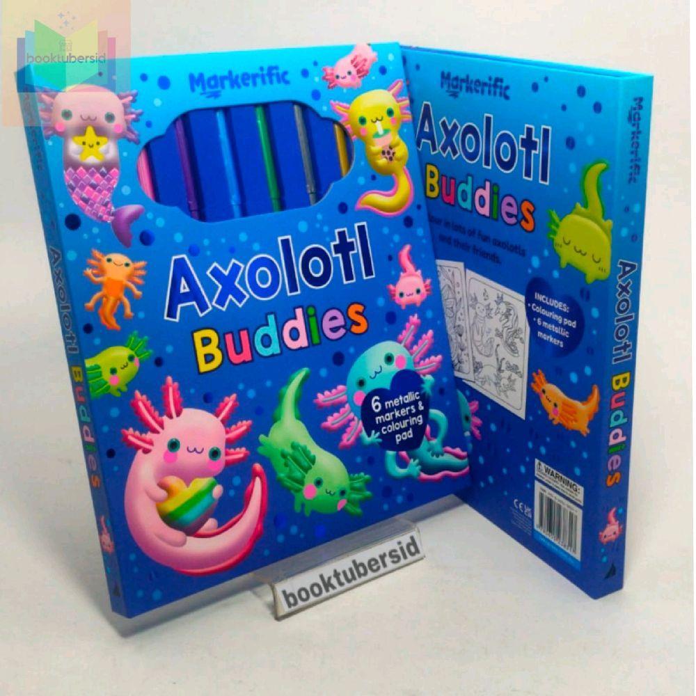 Jual Markerific Activity Folder Axolotl Buddies by lake press buku ...