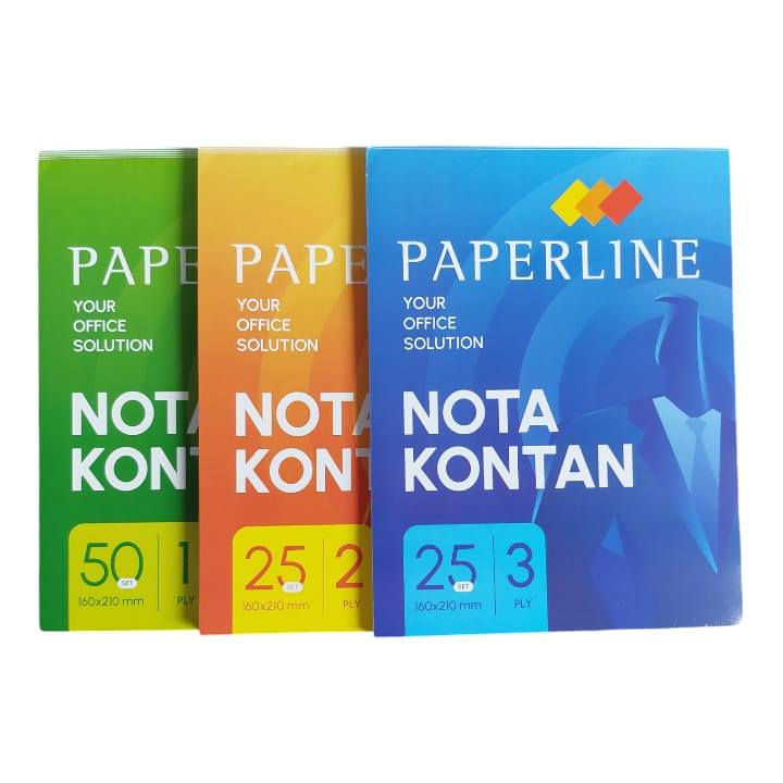 Jual PAPERLINE NOTA BESAR KONTAN NOTA RANGKAP 2 RANGKAP 3 | Shopee ...